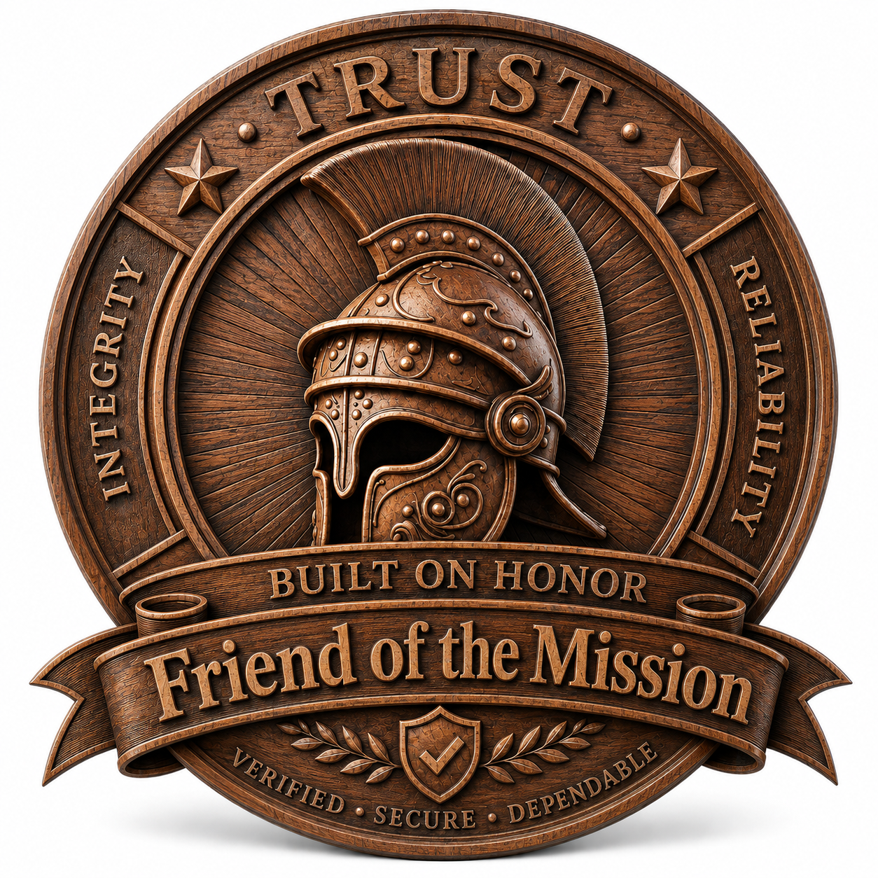 Friend of the Mission trust badge